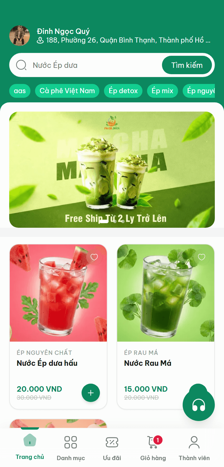 ScaleX F&B — Trang chủ