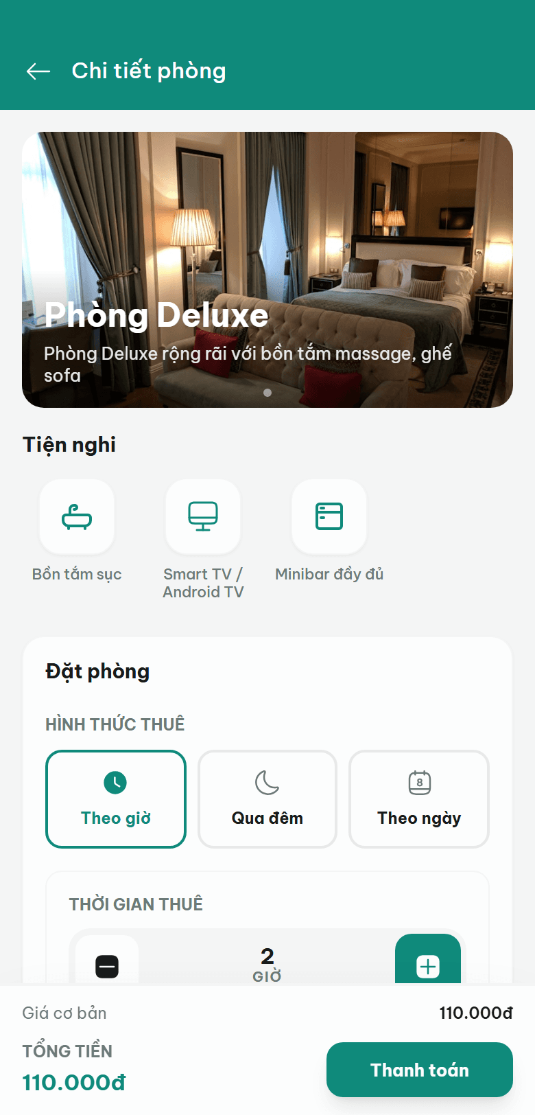 ScaleX Hotel — Chi tiết
