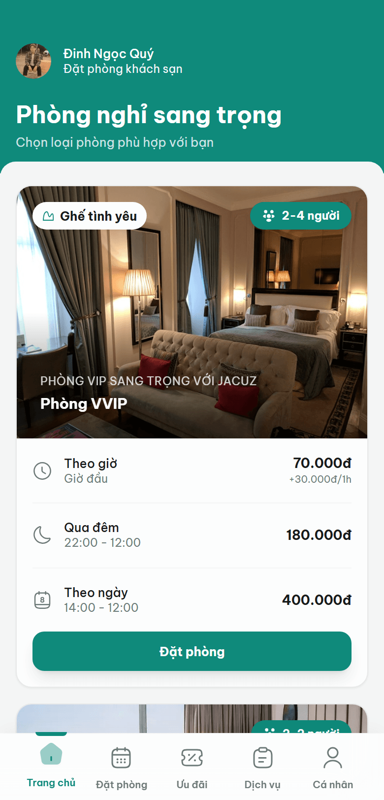 ScaleX Hotel — Trang chủ