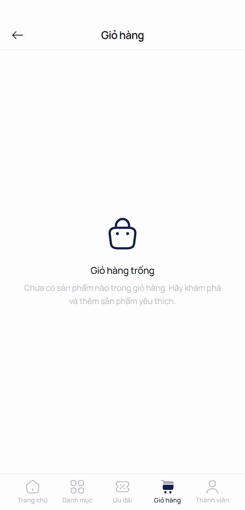 ScaleX Retail — Giỏ hàng