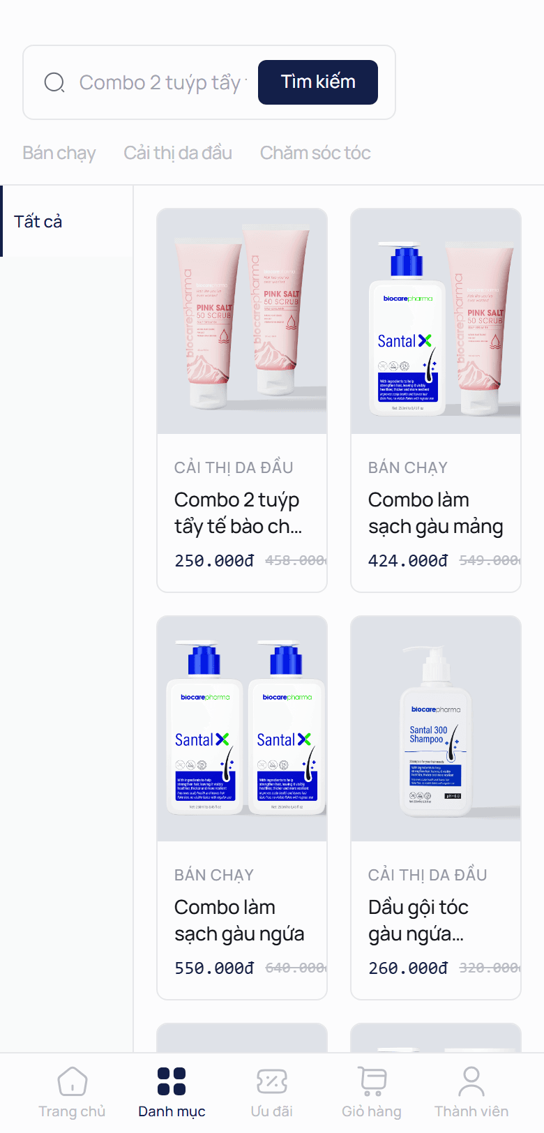 ScaleX Retail — Sản phẩm