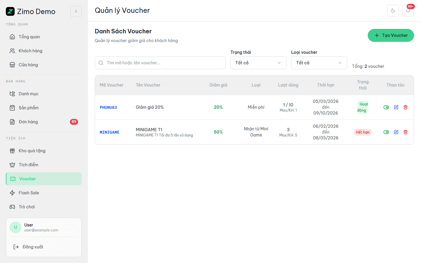 Voucher điện tử