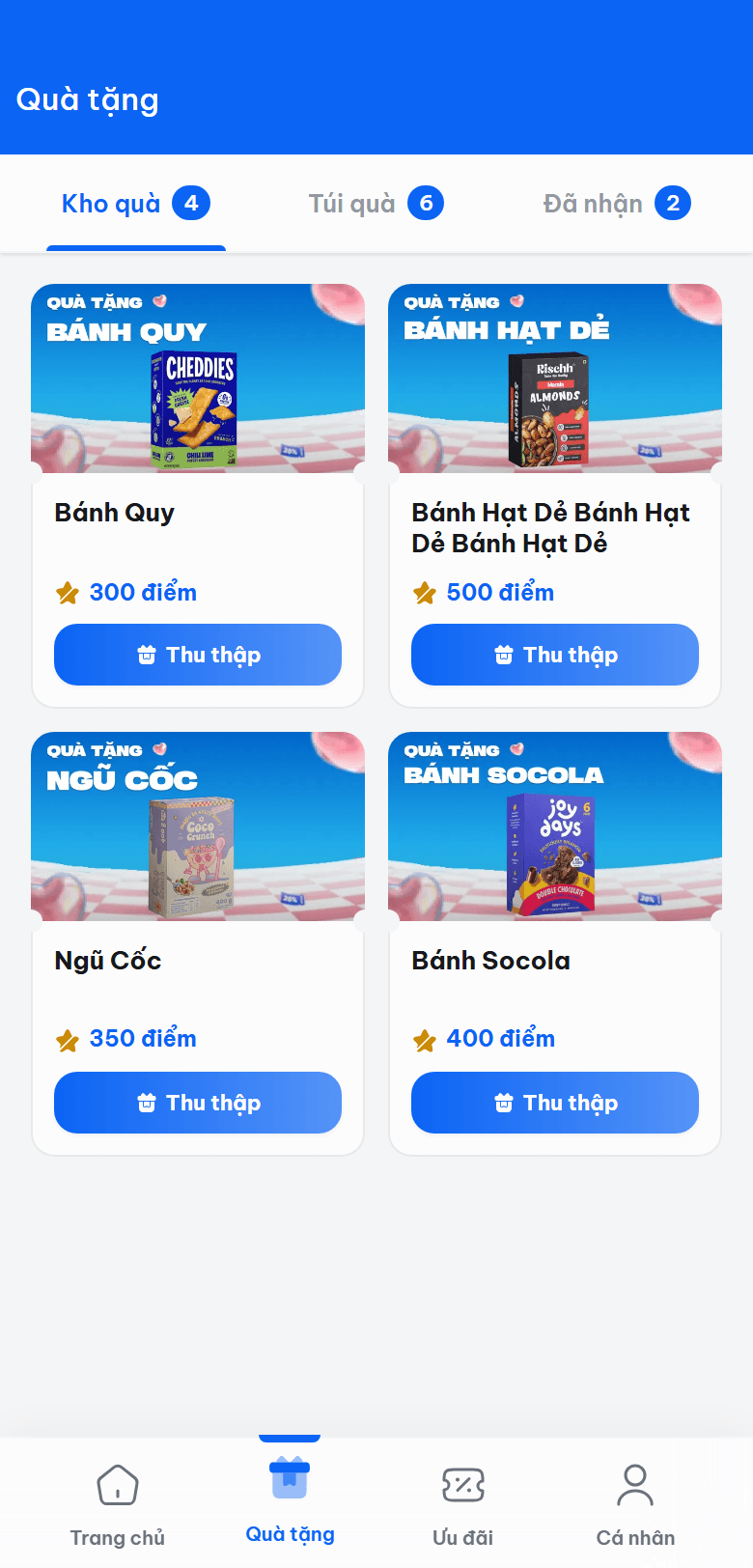 ScaleX Rewards — Đổi thưởng